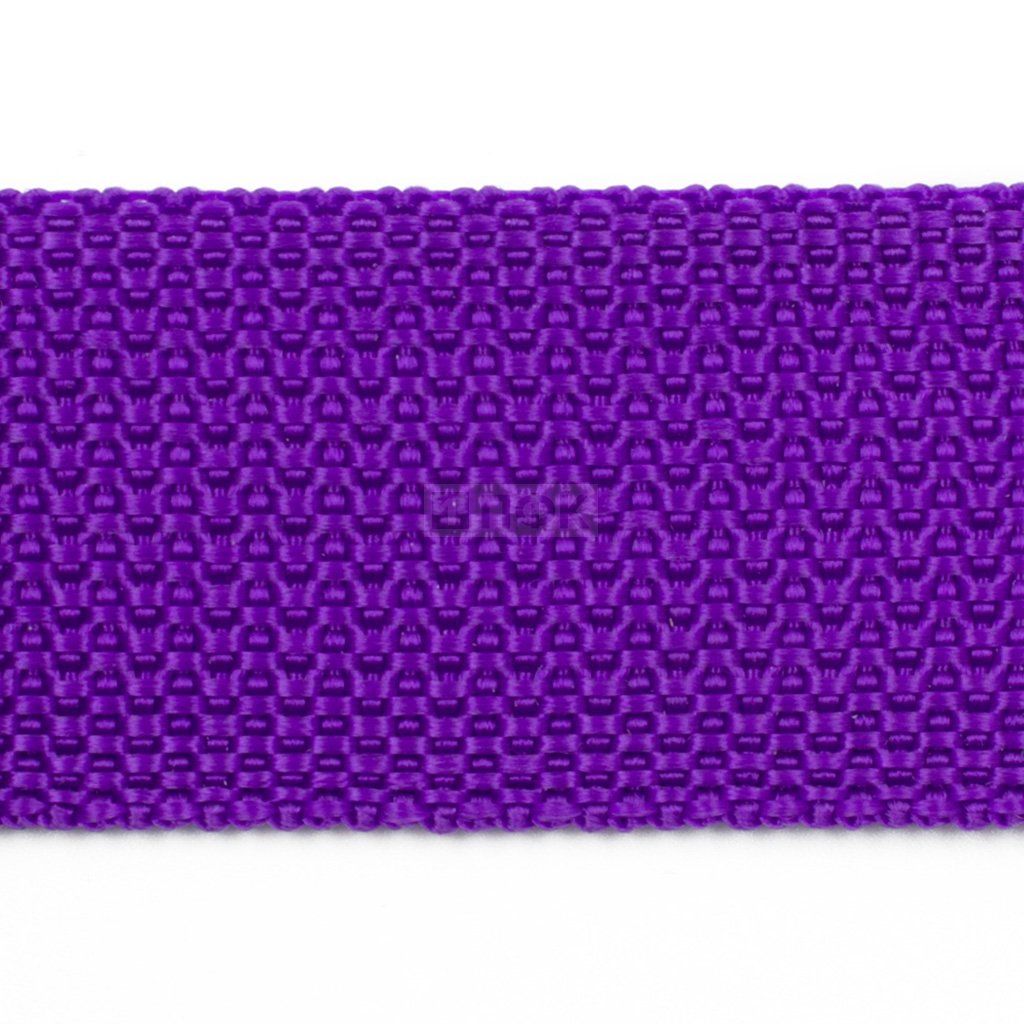 Стропа текстильная (лента ременная) 15мм 8 гр/м цв 700 фиолетовый (рул 50м/уп 3000м)
