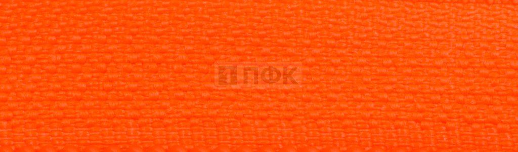Молния спиральная (витая) тип 5 85см разъем цв неон - оранж (уп 100шт)