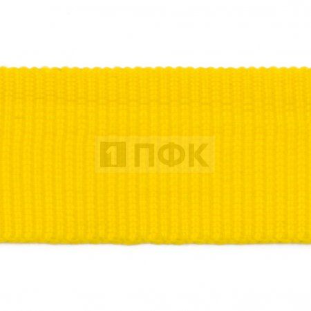 Стропа текстильная (лента ременная) 40мм 13 гр/м цв 100 желтый (рул 50м/уп 3000м)