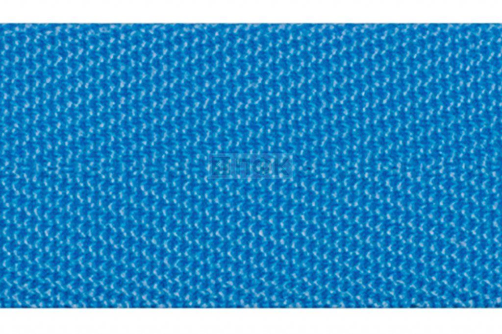 Стропа текстильная (лента ременная) ёлочка 22мм 7,2 гр/м2 цв 5 голубой (рул 91,44м/уп 2286м)