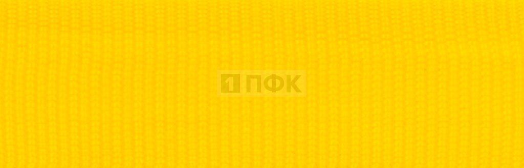 Стропа текстильная (лента ременная) 10мм 6гр/м цв 100 желтый (рул 50м/уп 3000м)