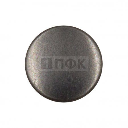 Кнопка рубашечная (закрытая) 7,8мм нерж цв никель тем (уп 1440шт)