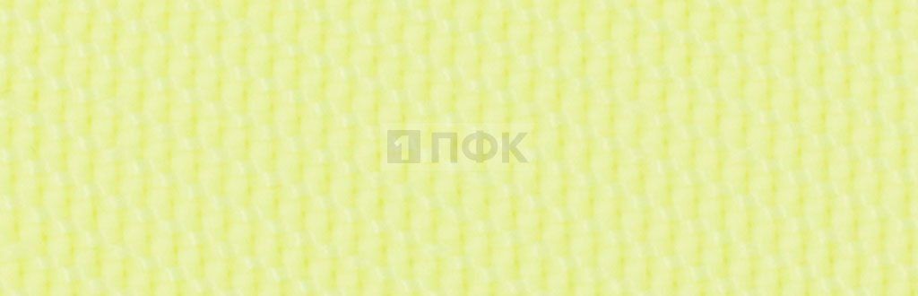 Стропа текстильная (лента ременная) 10мм 6гр/м цв 105 лимон (рул 50м/уп 3000м)