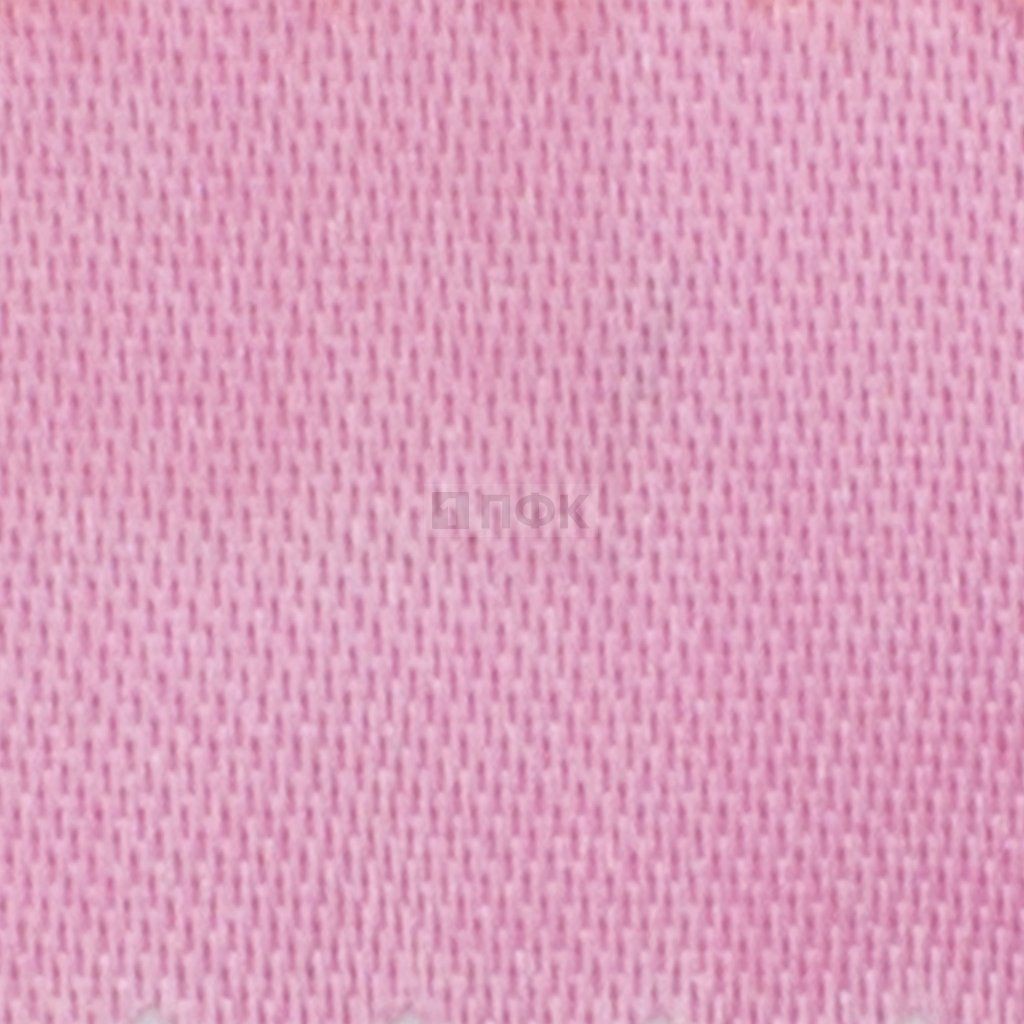 Ткань Атлас-сатин 67гр/м2 шир 150см цв розовый 38 (рул 100м)