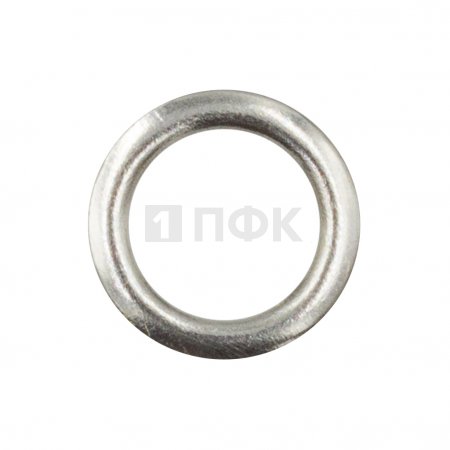 Кнопка рубашечная (кольцо) 9,5мм нерж цв никель (уп 1000шт) 
