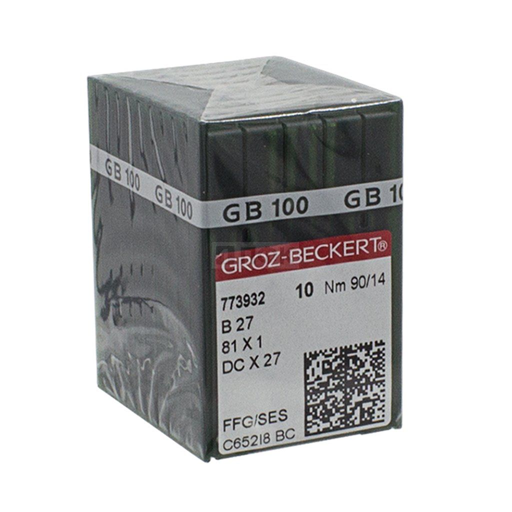 Иглы Groz Beckert DCx27 90/14 (уп 100шт)