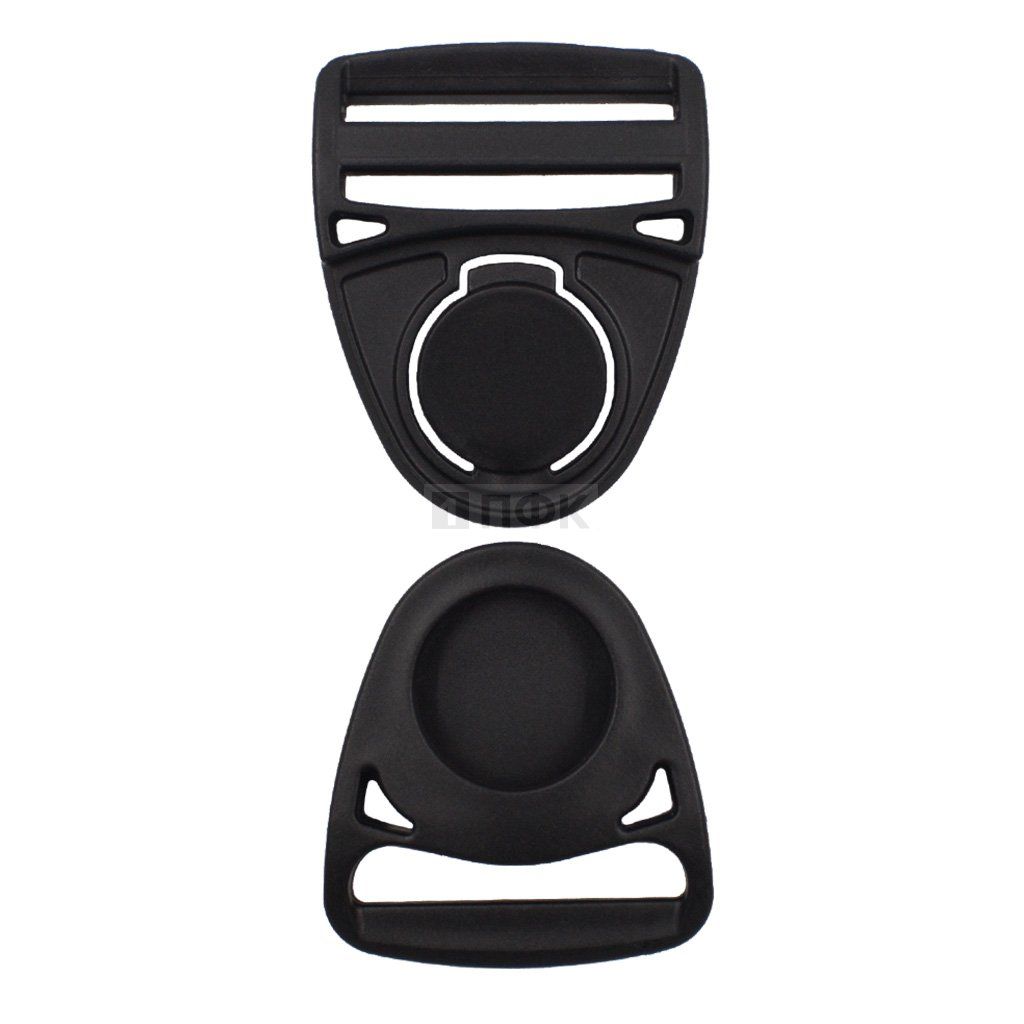 Фастекс Ф-40/1 (защелка-трезубец) ПФЛ 40мм цв черный (уп 1000шт) — ПФКР Фастекс Ф-40/1 (защелка-трезубец) ПФЛ 40мм цв черный (уп 1000шт)