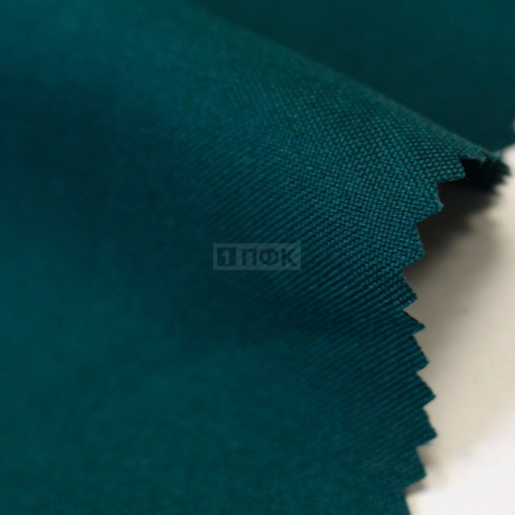 Ткань Габардин 100%ПЭ 140 гр/кв.м цв зеленый 111 (рул 50м)