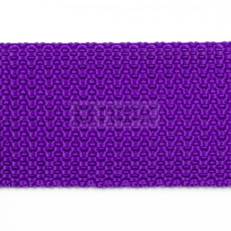 Стропа текстильная (лента ременная) 35мм 13 гр/м цв 700 фиолетовый (рул 50м/уп 3000м)