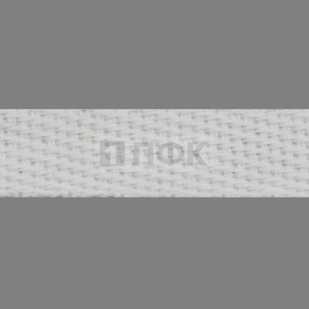 Лента киперная 20мм цв белый отбеленный (рул 50м/2000м)
