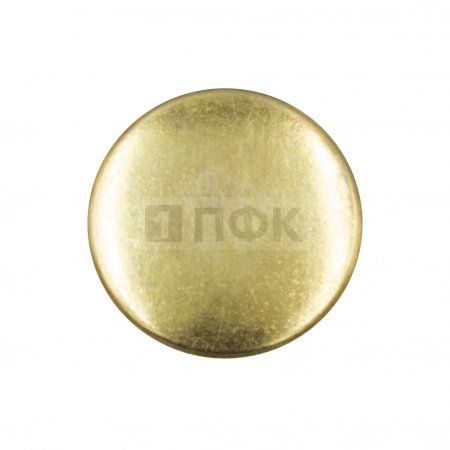 Кнопка рубашечная (закрытая) 7,8мм нерж цв золото (уп 1440шт)