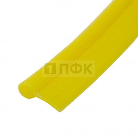 Пластиковый кант Кедер вторичное сырье 4мм/7мм цв желтый (уп 250м/1000м)