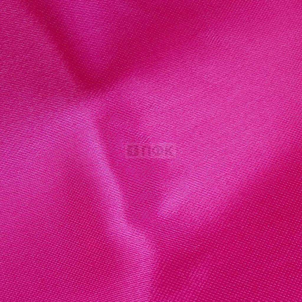 Ткань Атлас-сатин 67гр/м2 шир 150см цв розовый ярк 29 (рул 100м)