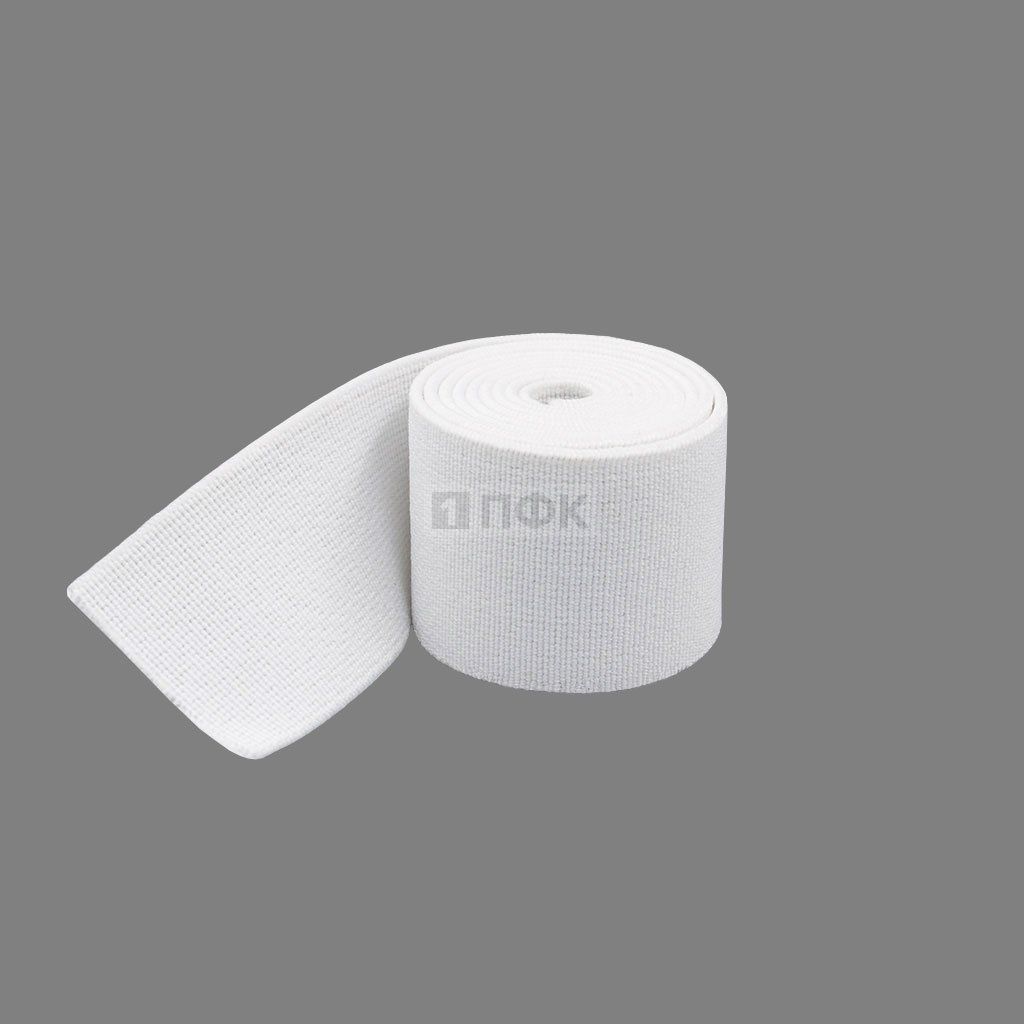 Башмачная резинка 60мм цв белый (уп 25м/200м) 