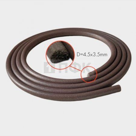 Магнитный крепеж для одежды ЖИЛКА ДВОЙНАЯ 1м D=4,5мм*3,5мм (100 пар) жесткая