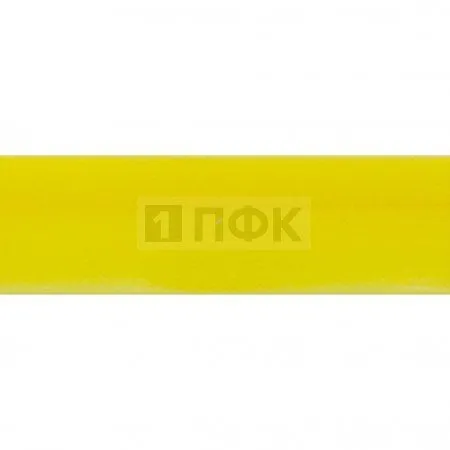 Пластиковый кант Кедер раздвоенный вторичное сырье 4мм/7мм цв желтый (уп 250м/1000м)
