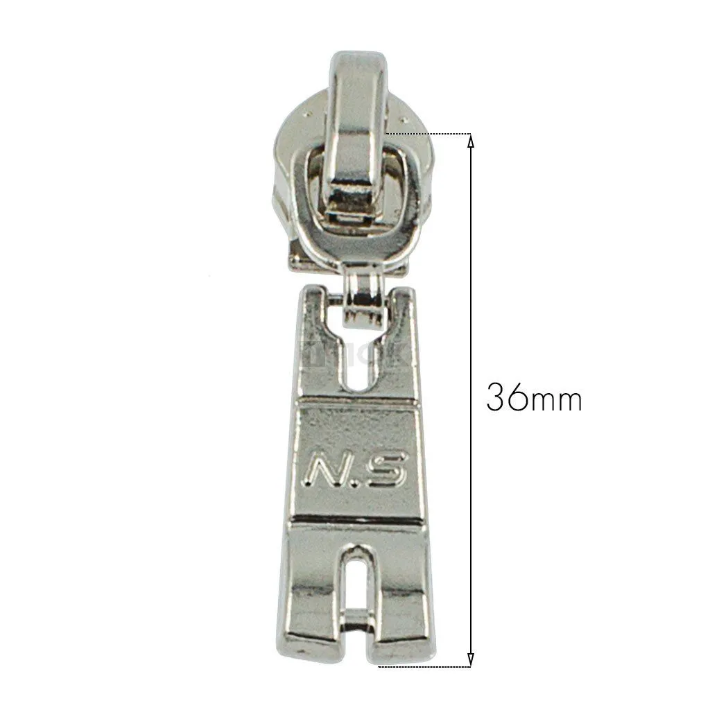 Бегунок для спиральной (витой) молнии тип 5 автомат 16-3 цв никель (уп 1000шт/5000шт) — ПФКР Бегунок для спиральной (витой) молнии тип 5 автомат 16-3 цв никель (уп 1000шт/5000шт)