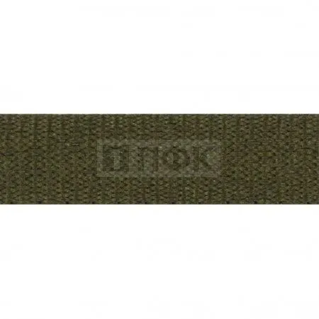 Лента репсовая (тесьма вешалочная) 10мм цв 328 хаки (уп 200м/4800м)