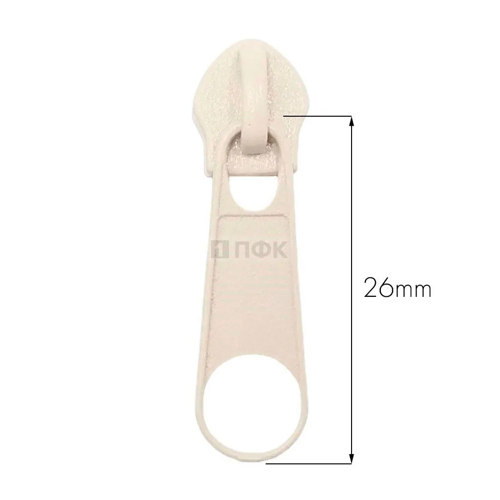 Бегунок для спиральной (витой) молнии тип 5 галант цв 306 (уп 2000шт/10000шт)