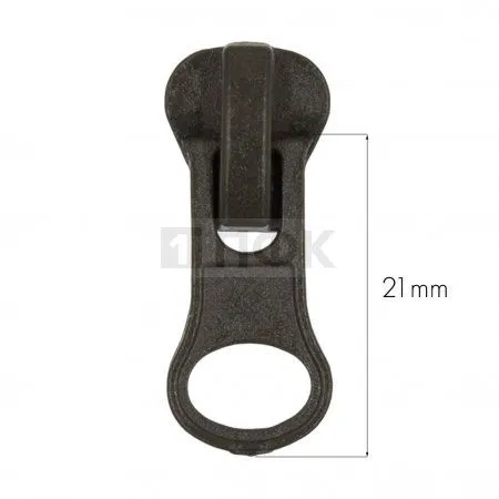 Бегунок трактор тип 5 автомат ГРУША цв 328 хаки (уп 2000шт/10000шт) 2,5 гр