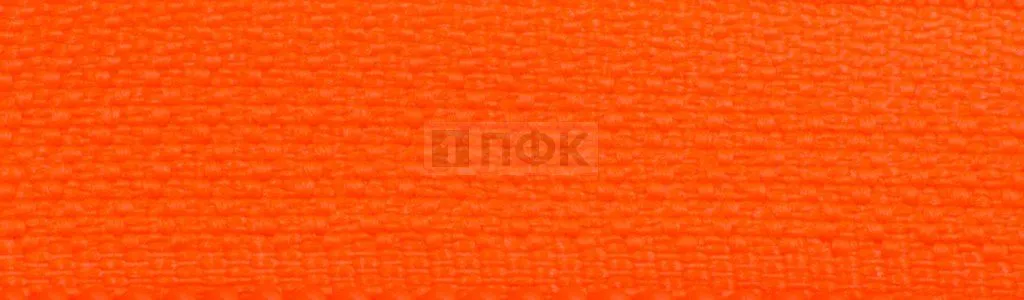 Молния спиральная (витая) тип 5 55см разъем цв неон - оранж (уп 100шт)