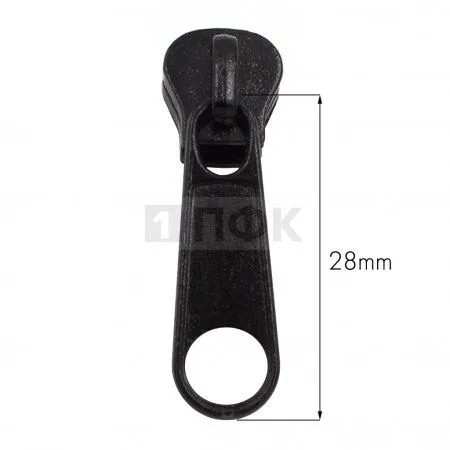 Бегунок трактор тип 5 галант цв 322 черный (уп 2000шт/10000шт) Бегунок трактор тип 5 галант цв 322 черный (уп 2000шт/10000шт)