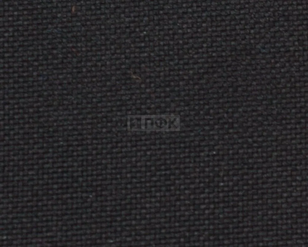 Ткань Габардин 100%ПЭ 150 гр/кв.м цв черный G7 (рул 50м)