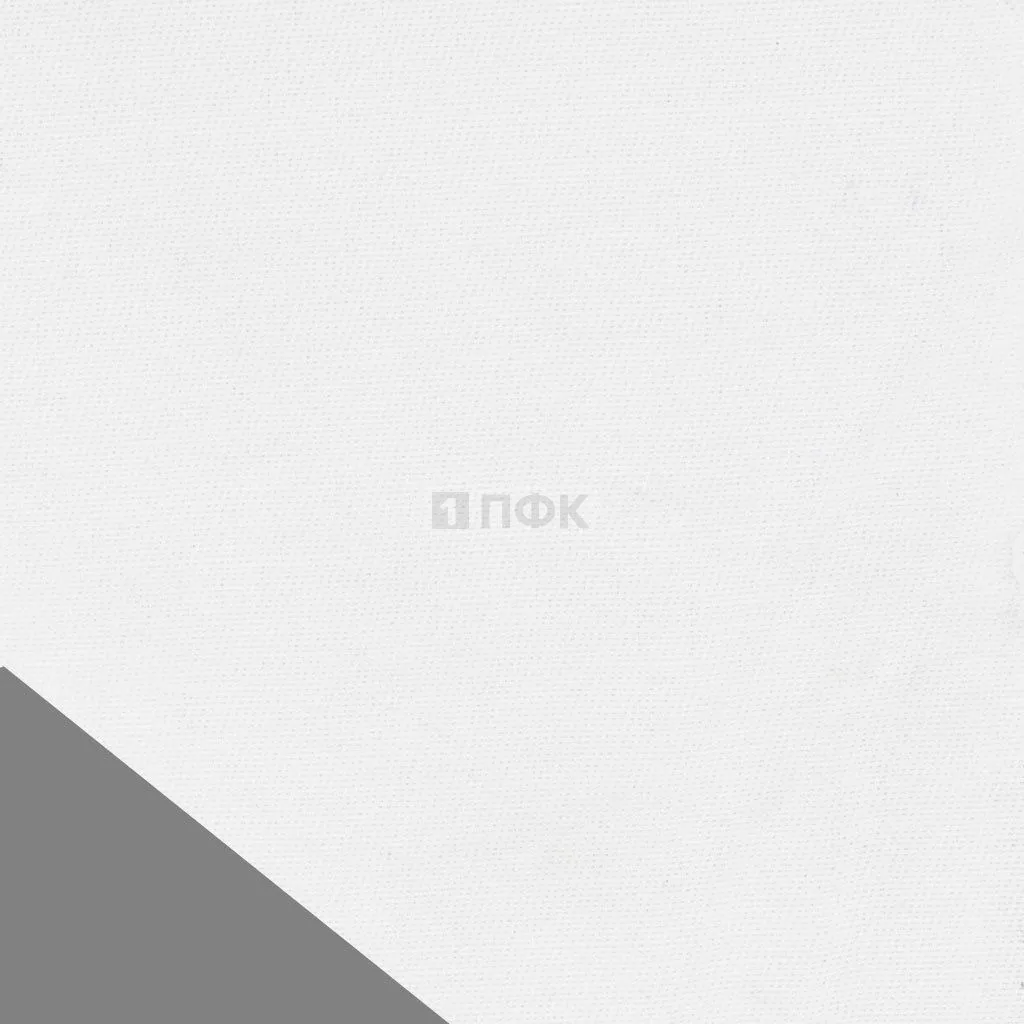 Ткань Твил 240гр/м2 20хб/80пэ шир 150 цв 0 белый (рул 70м)