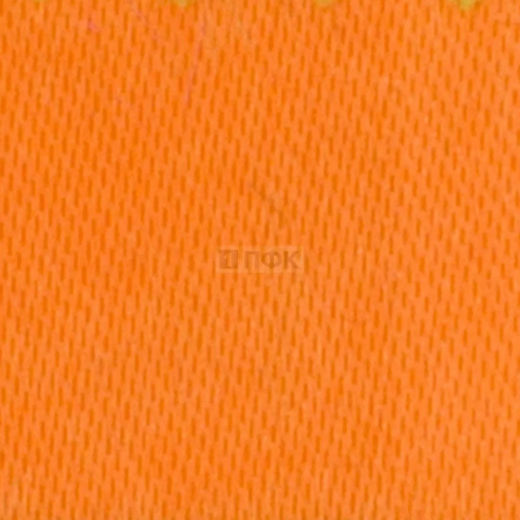 Ткань Атлас-сатин 67гр/м2 шир 150см цв неон-оранж 42 (рул 100м)