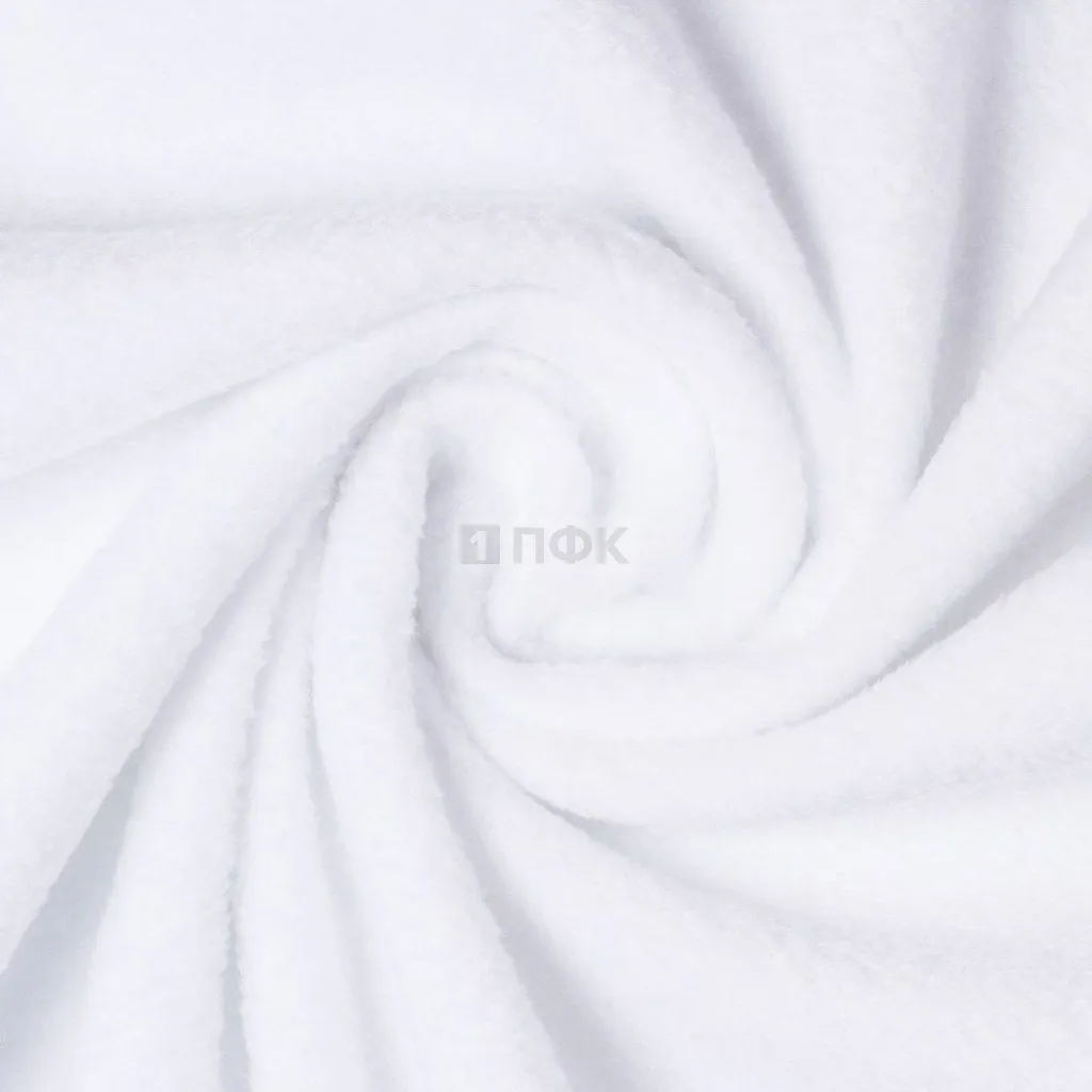 Флис DTY Китай 180гр/м2 1-ст шир 150см цв белый 101 (рул 22-24кг) — ПФКР Флис DTY Китай 180гр/м2 1-ст шир 150см цв белый 101 (рул 22-24кг)