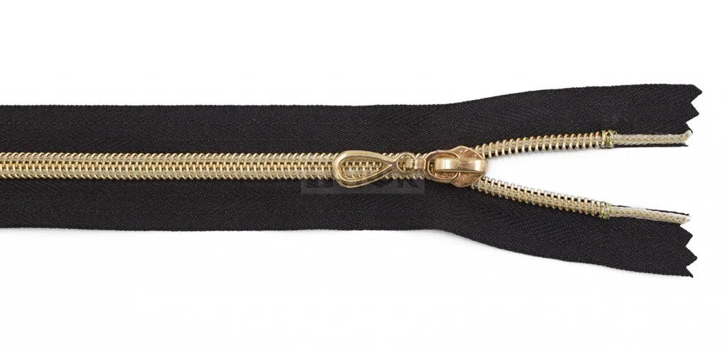 Молния спиральная (витая) тип 7 80см разъем цв 322 зв Rus Gold (уп 100шт) — ПФКР Молния спиральная (витая) тип 7 80см разъем цв 322 зв Rus Gold (уп 100шт)