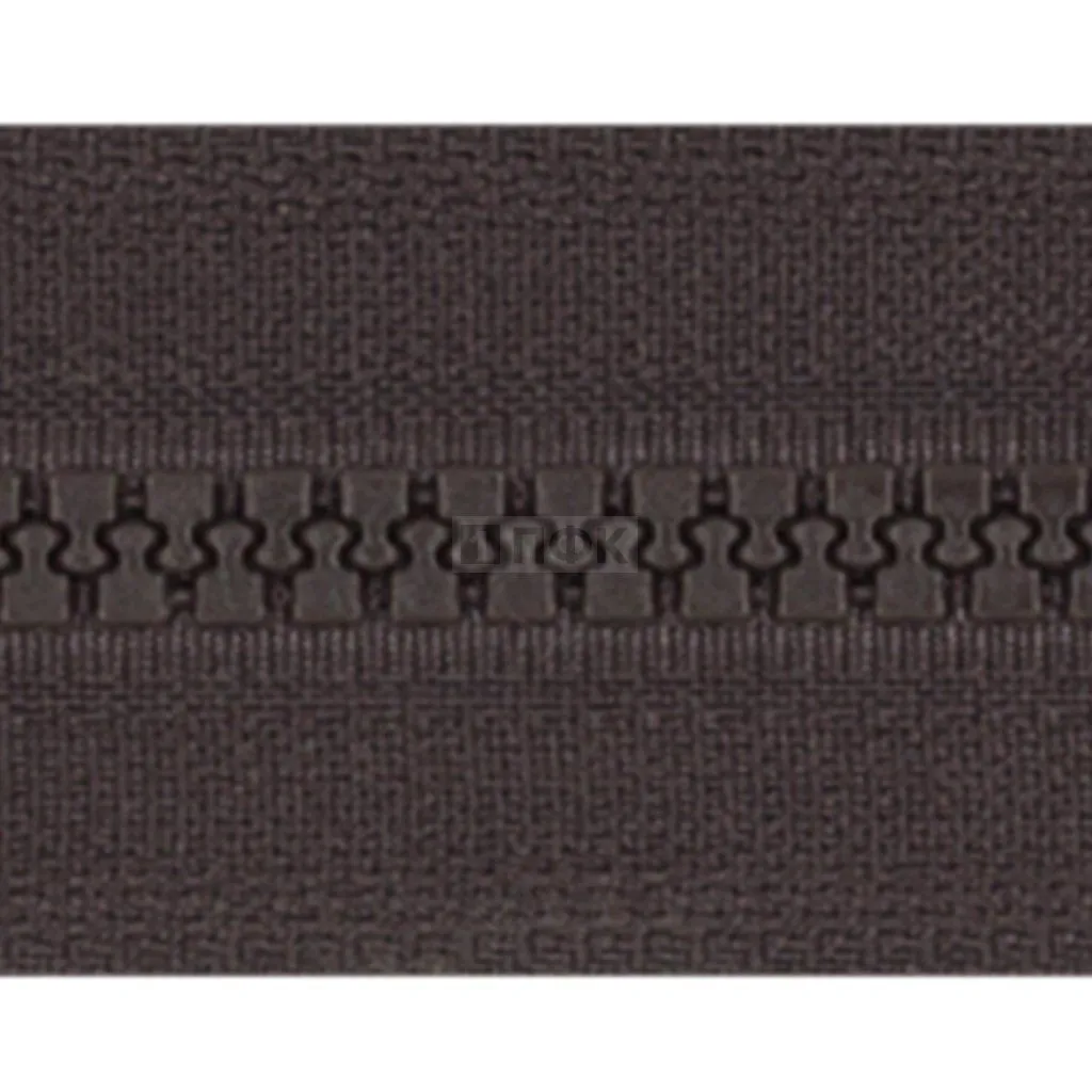 Молния тракторная тип 5 25см н/р цв 304 груша (уп 100шт)