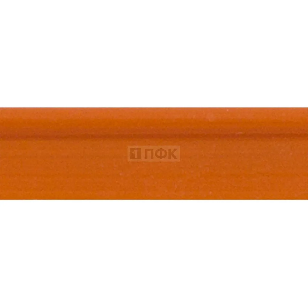 Пластиковый кант Кедер раздвоенный вторичное сырье 3,5мм/6мм цв оранжевый (уп 250м/1000м)