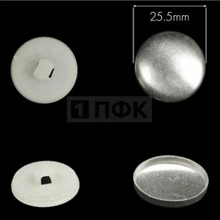 Заготовка №40 25,5мм пластик цв черный (уп 250шт)