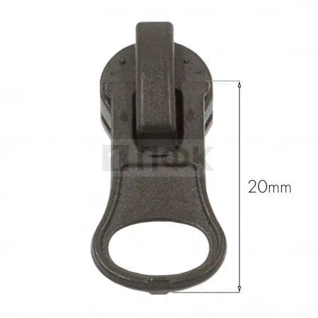 Бегунок для спиральной (витой) молнии тип 5 автомат ГРУША цв 328 хаки (уп 1000шт/10000шт) 3,2гр Бегунок для спиральной (витой) молнии тип 5 автомат ГРУША цв 328 хаки (уп 1000шт/10000шт) 3,2гр