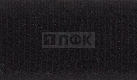 Лента контактная пришивная (липучка/велькро) 40мм цв 090 черный (рул 25м/кор 600м) крючок Лента контактная пришивная (липучка/велькро) 40мм цв 090 черный (рул 25м/кор 600м) крючок