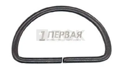 Полукольцо 40мм (толщ 2,6мм) цв оксид (уп 1000шт/8000шт) — ПФКР Полукольцо 40мм (толщ 2,6мм) цв оксид (уп 1000шт/8000шт)