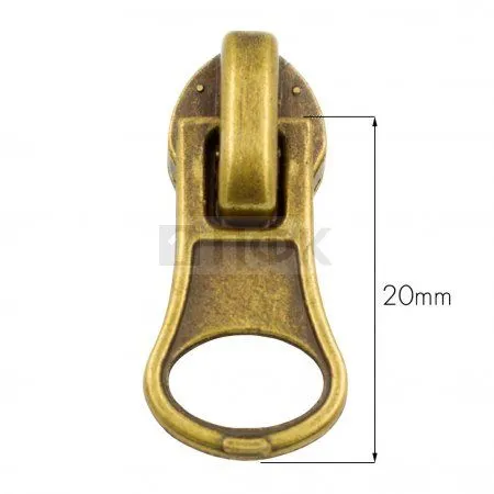 Бегунок для спиральной (витой) молнии тип 5 автомат ГРУША цв антик (уп 1000шт/10000шт) Бегунок для спиральной (витой) молнии тип 5 автомат ГРУША цв антик (уп 1000шт/10000шт)