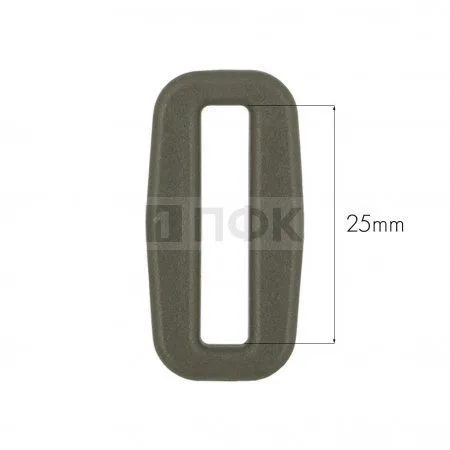 Пряжка-рамка Р-25(ОЩ-25) ПФЛ 25мм цв хаки (уп 1000шт/10000шт)