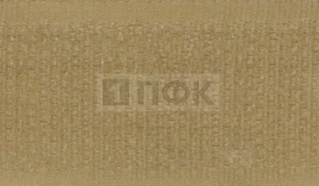 Лента контактная пришивная (липучка/велькро) 25мм цв 068 бежевый (рул 25м/кор 500м)