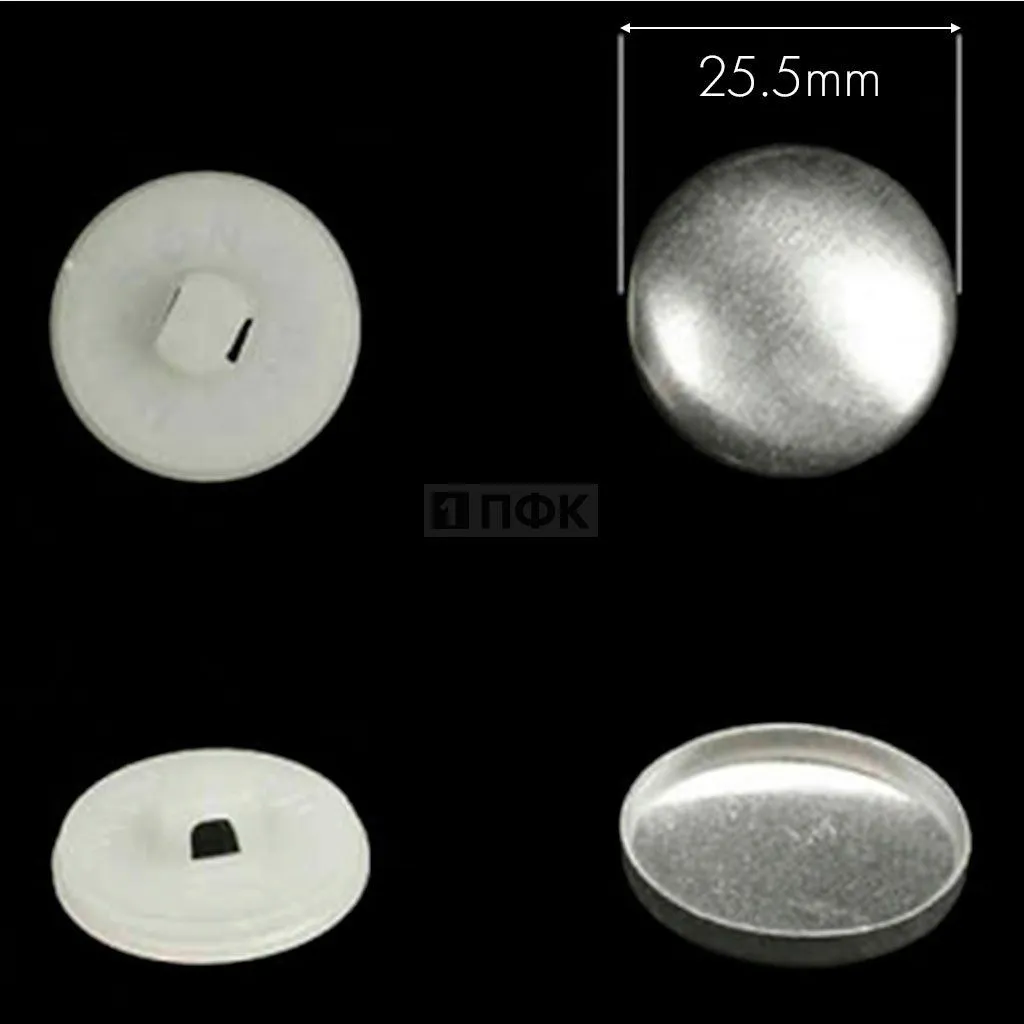 Заготовка №40 25,5мм пластик цв черный (уп 250шт)