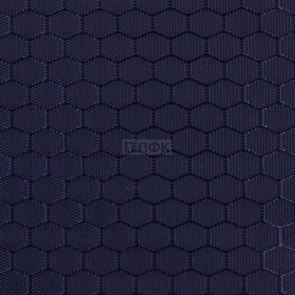 Ткань Oxford 300D PU1000 155гр/м2 Соты шир 150см цв 599 темн.синий (рул 100м)