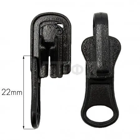 Бегунок трактор тип 5 галант ГРУША цв 322 черный (уп 2000шт/10000шт) ПЕРЕКИДНОЙ Бегунок трактор тип 5 галант ГРУША цв 322 черный (уп 2000шт/10000шт) ПЕРЕКИДНОЙ